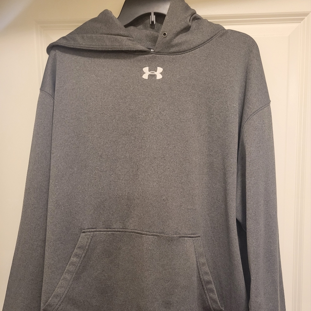 Under Armour Mens Gray Swearshirt Size XL